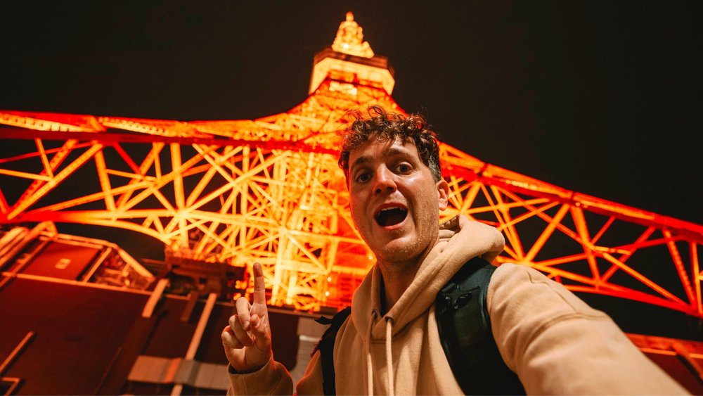 Tokyo tower klook flying the nest