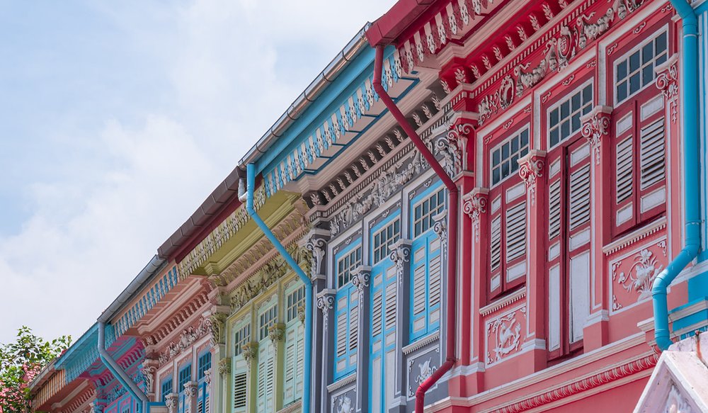 Những Ngôi Nhà Peranakan Đầy Màu Sắc