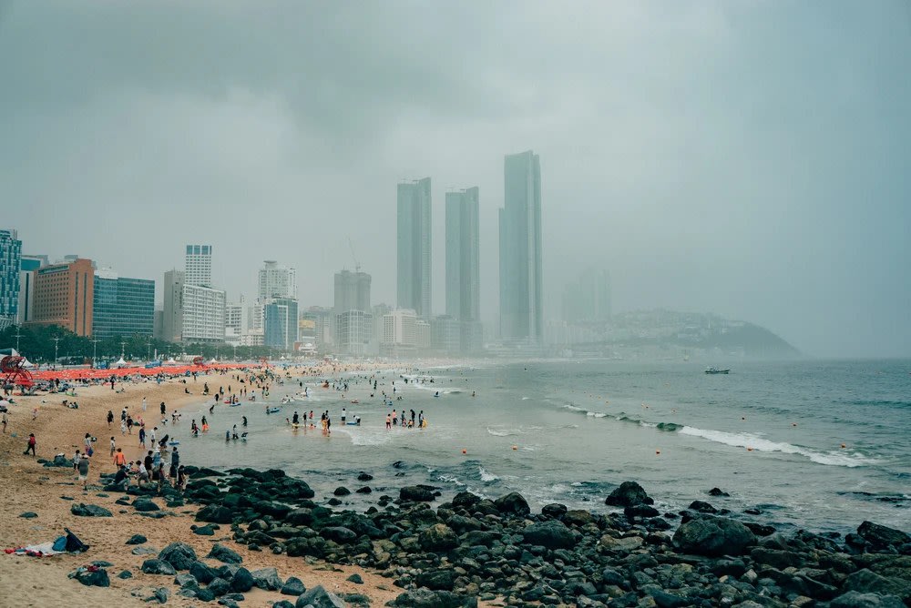 ขับรถมาลงที่ ถนนเลียบชายฝั่ง ปูซาน