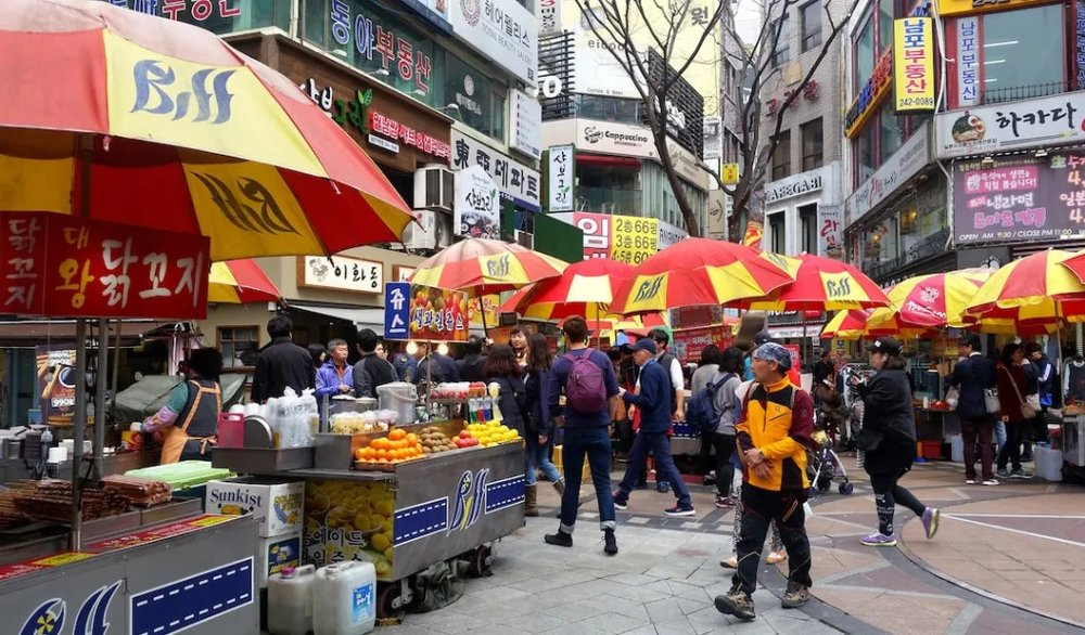 ย่าน Seomyeon Food Alley l ขอบคุณรูปภาพจาก KKday Thailand Blog