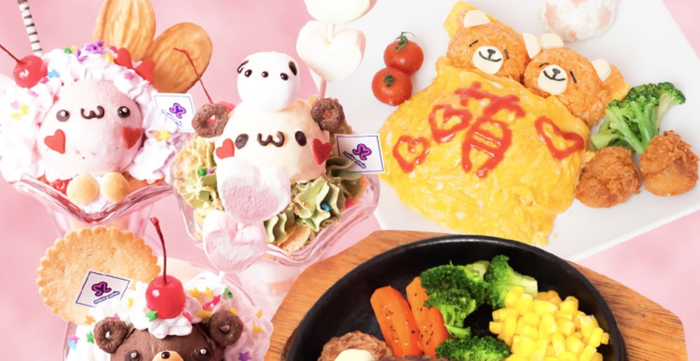 cute kawaii main dishes and desserts