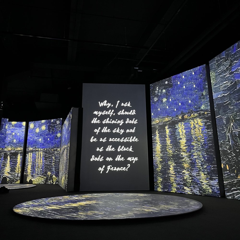 Van Gogh Alive digital art show