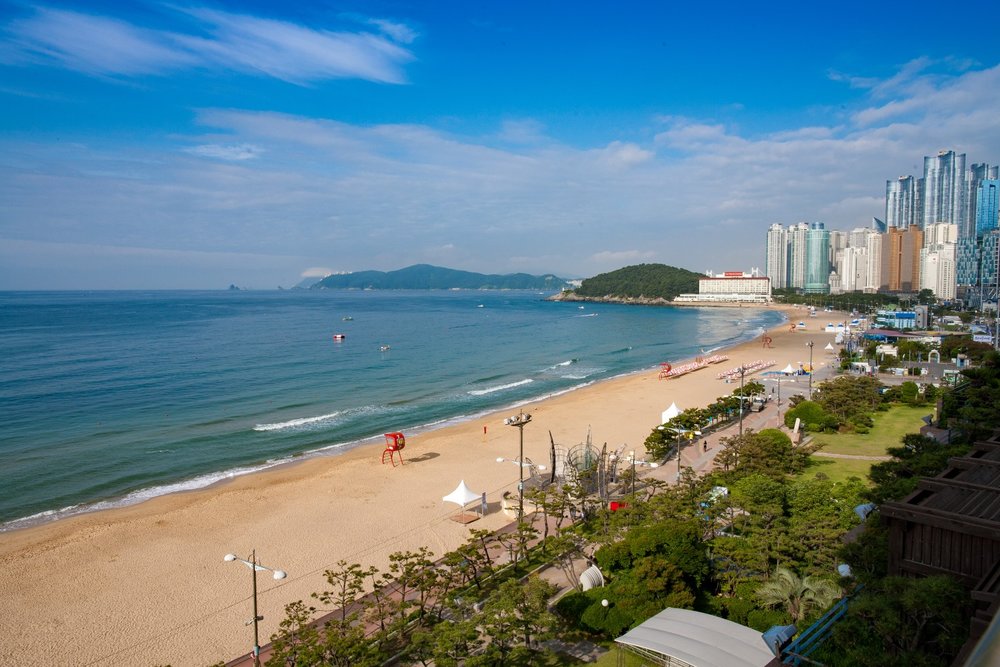 Haeundae Beach Landscape