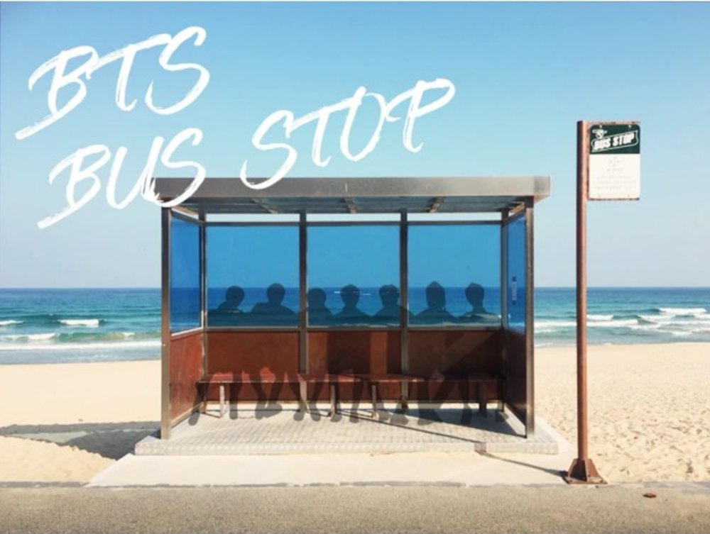 香湖海灘（你可以在 BTS 巴士站拍照！）