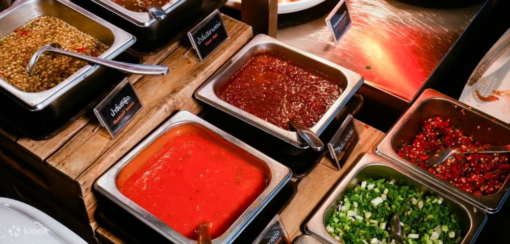 นำ้จิ้มร้านชา บู You&I Premium Suki Buffet