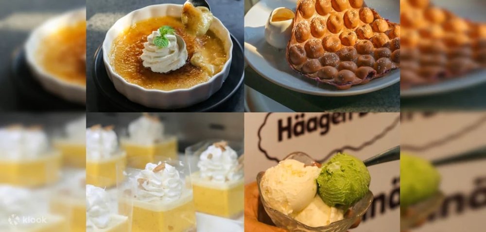 เมนูของหวานร้านชา บู Mongkok Sukiyaki