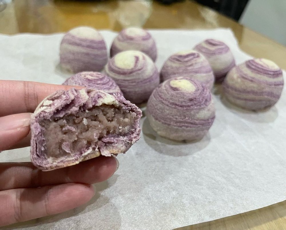 台湾 タロイモケーキ