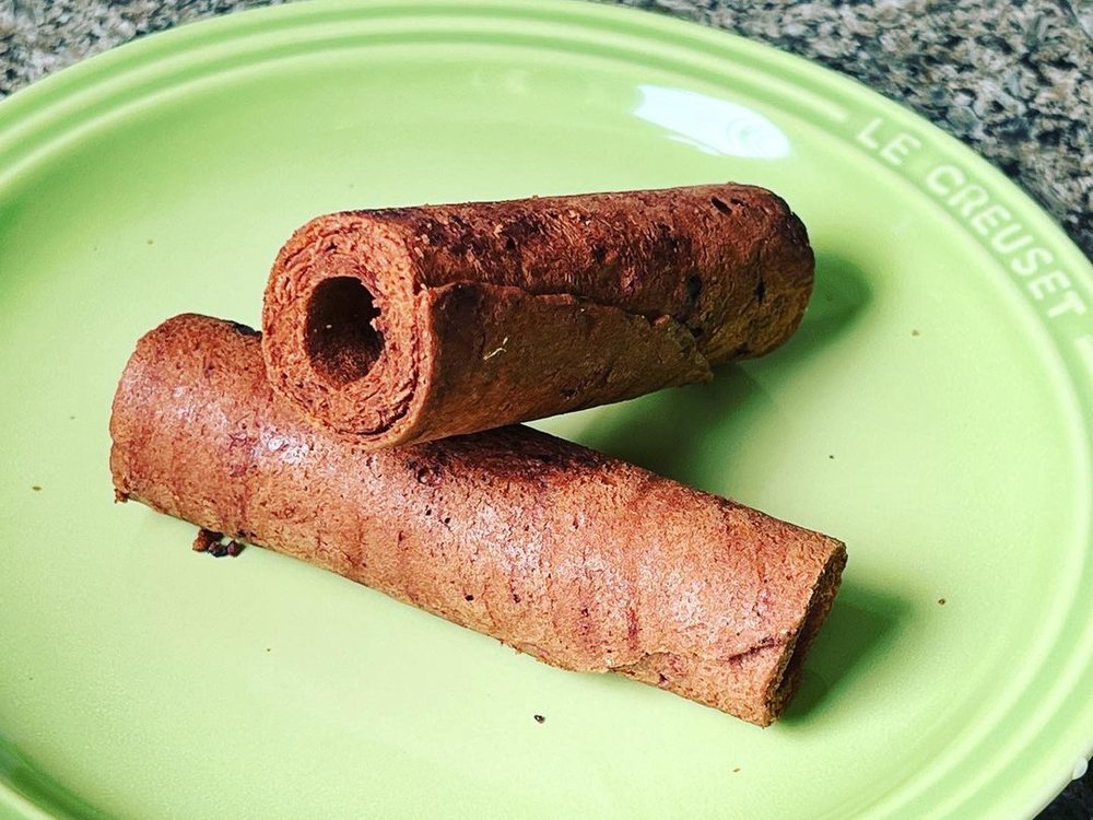 台湾 海邊走走 エッグロール