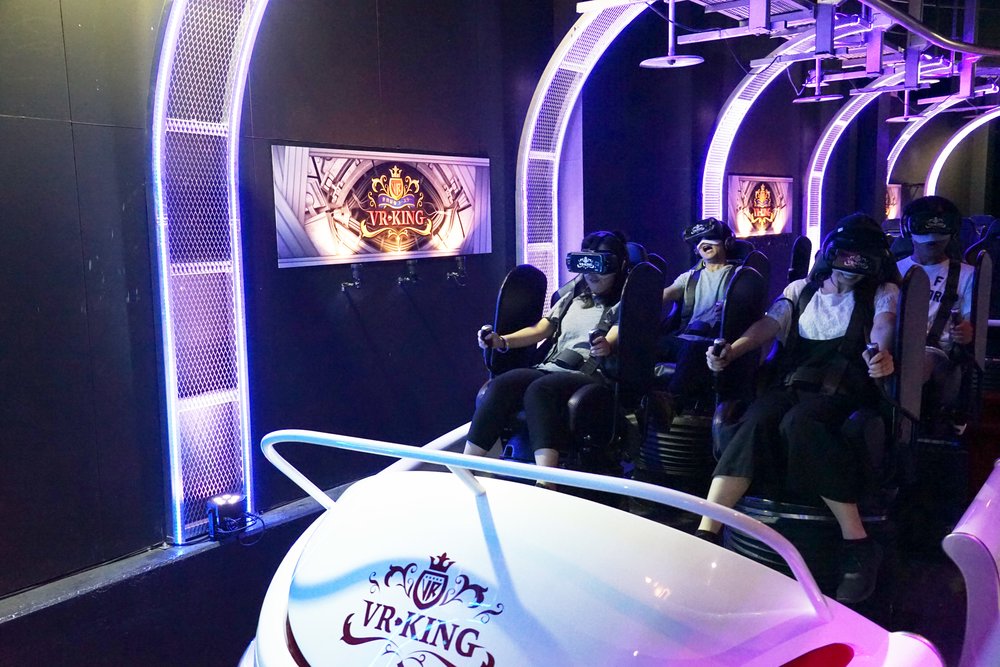 刺激的VR過山車，喜歡挑戰刺激的機動遊戲的朋友萬勿錯過啦！