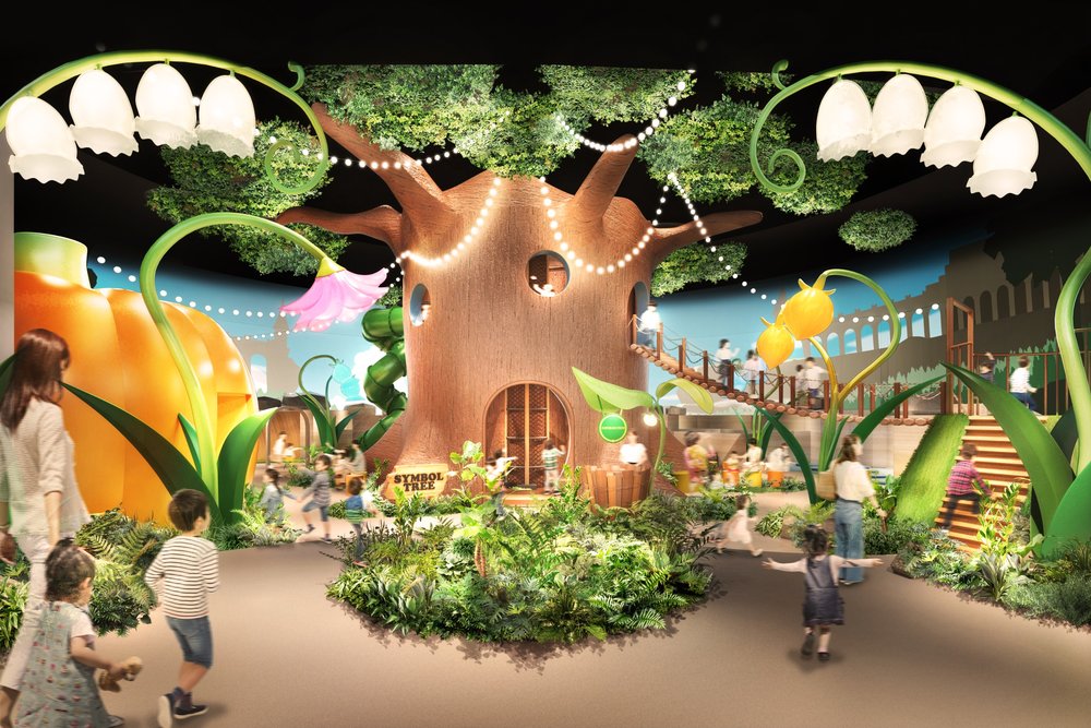 2022年7月16日起對外開放的兒童室內設施「夢幻森林」，讓小朋友可盡情「放電」。