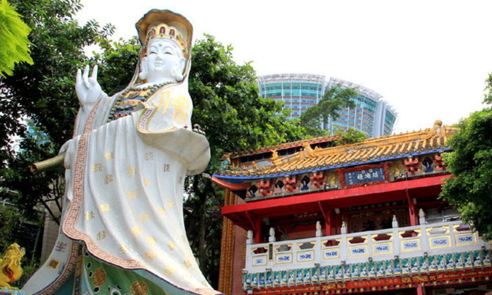 สถานที่ท่องเที่ยวสุดฮิต ศาลเจ้าแม่กวนอิมที่รีพัลส์เบย์ (Repulse Bay) | รูปภาพจาก kapook.com
