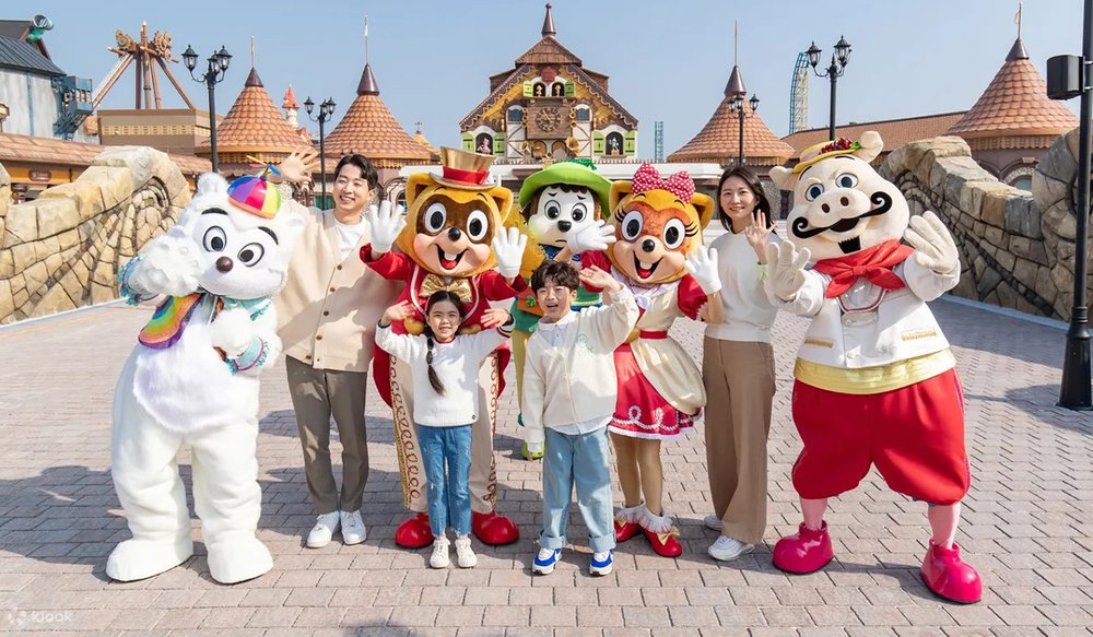 Công Viên Lotte World Busan: Thế Giới Phiêu Lưu Cổ Tích