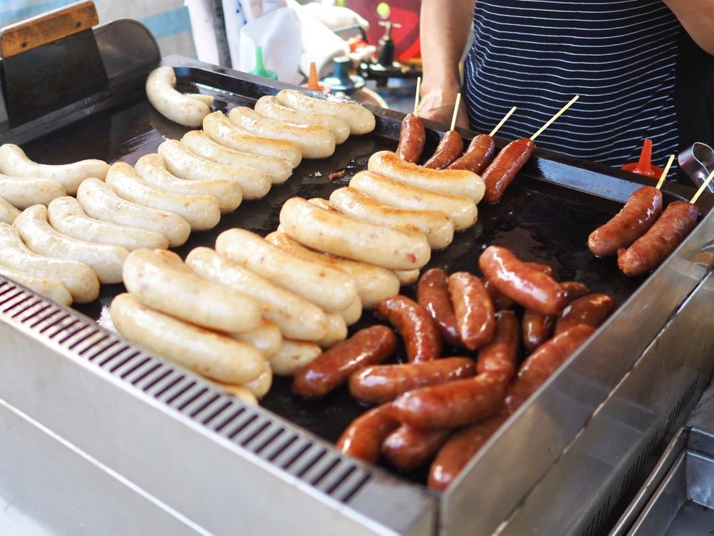 台湾 ダーチャンバオシャオチャン(大腸包小腸)