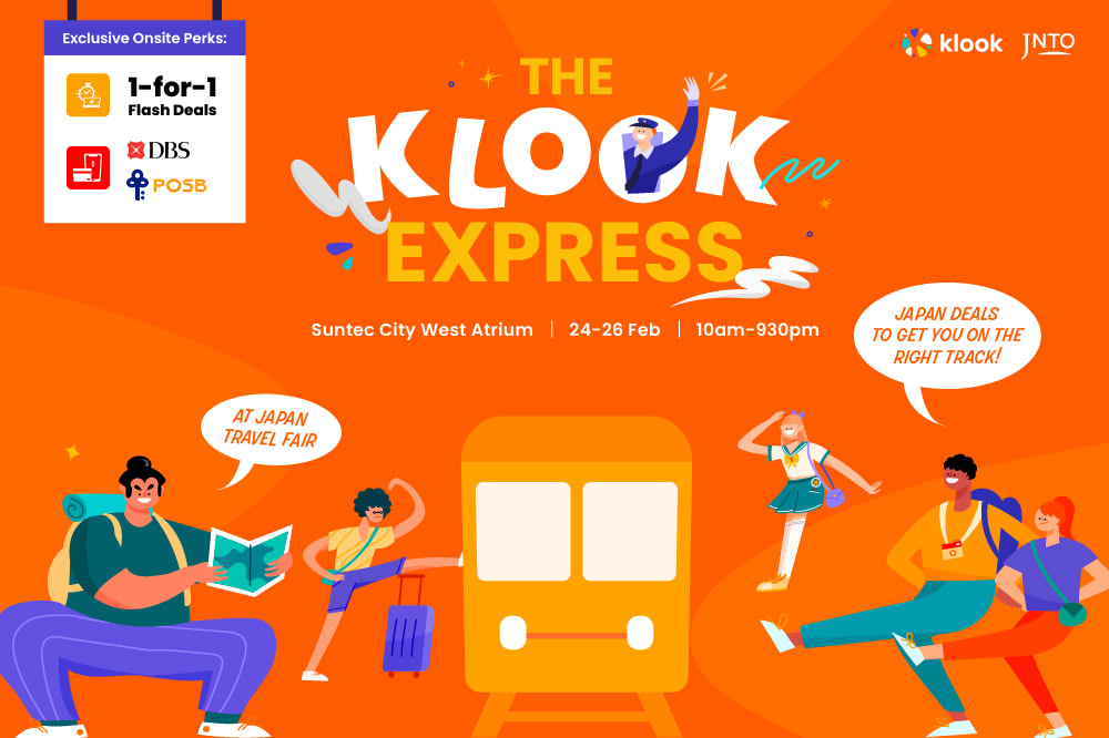 The Klook Express Booth at Japan Travel Fair 2023 Has Onsite JR Pass