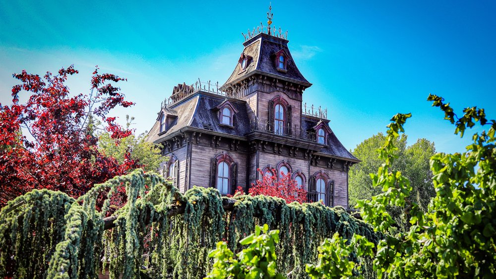 the facade of Phantom Manor