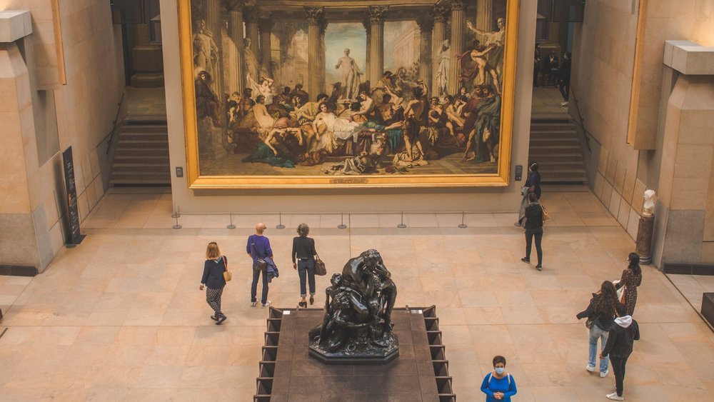 people at the Musée d'Orsay