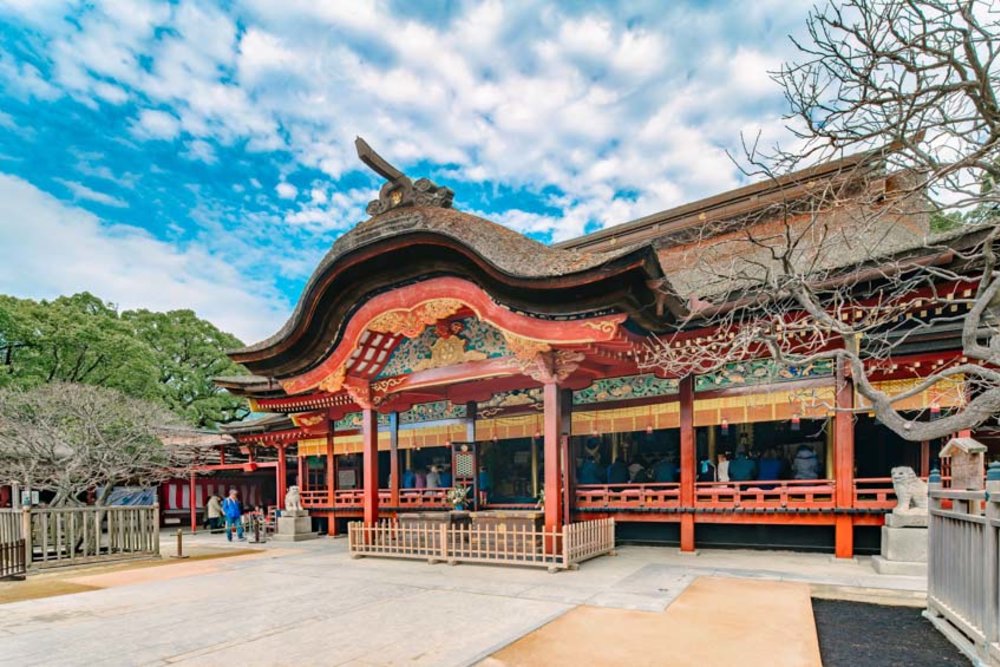 ศาลเจ้าดาไซฟุเท็มมังกู - Dazaifu Tenmangu ที่เที่ยวเมืองฟุกุโอกะ (Fukuoka) 