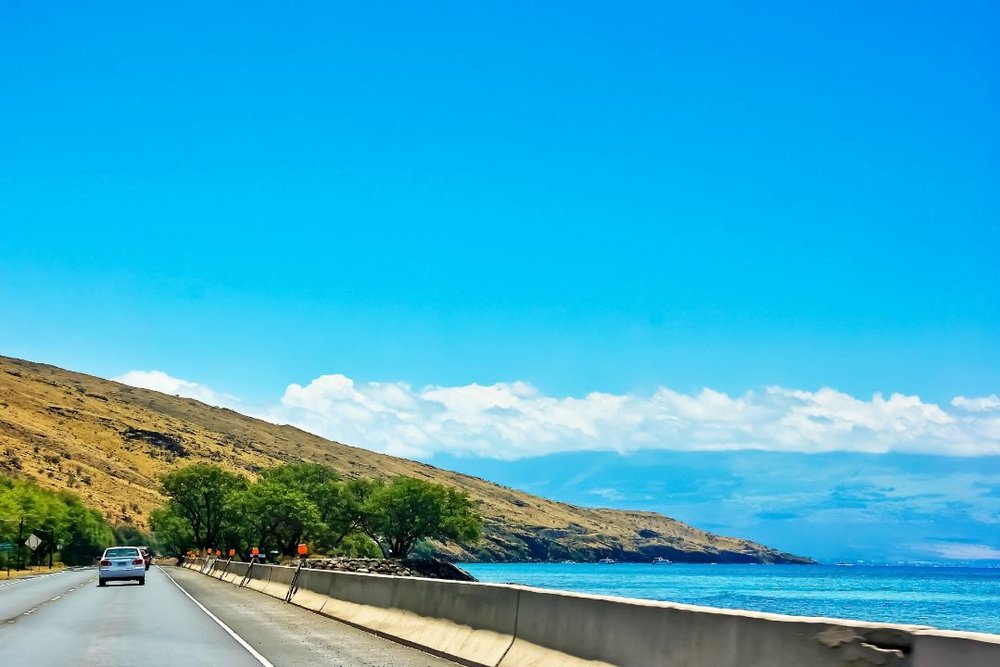レンタカー ハワイの道路