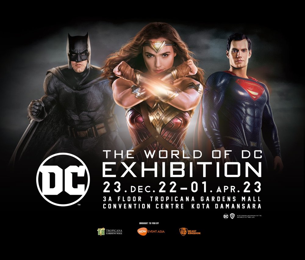 What is The World of DC Exhibition in KL?