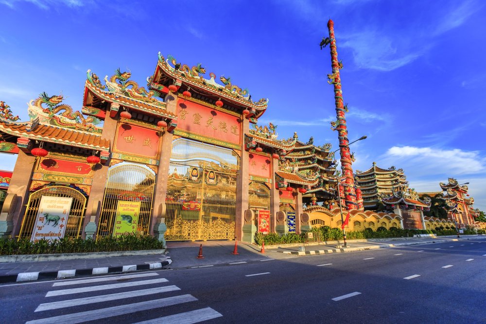 ที่เที่ยวสงกรานต์ วิหารเทพสถิตพระกิติเฉลิม (ศาลเจ้าหน่าจาซาไท้จื้อ)