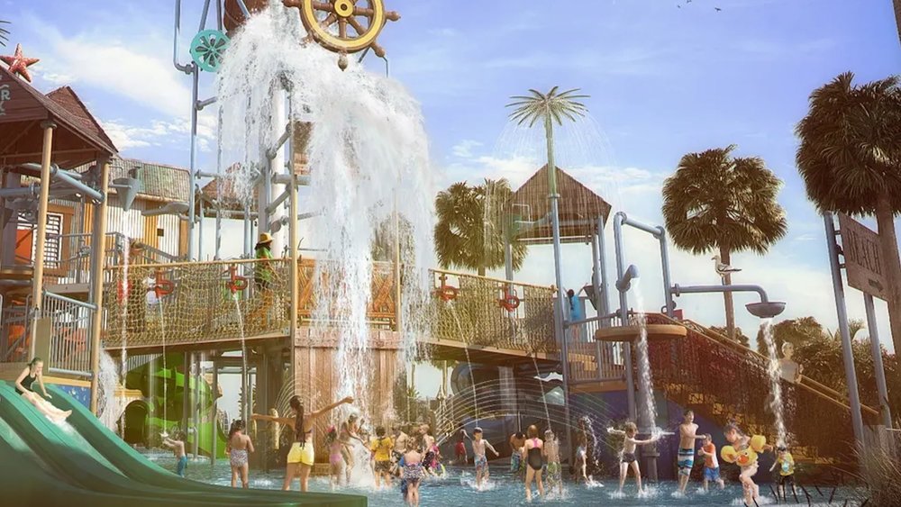 people having fun at Laguna Water Park