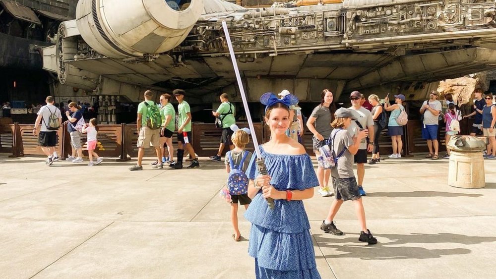 Prepare to become a Jedi at Star Wars: Galaxy’s Edge. Photo credits to  disneywithmacnmorgann on Instagram.