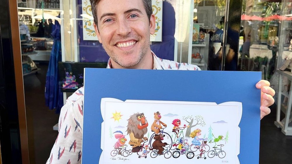 Downtown Disney District is filled with Disney-inspired art. Credits to @coheteboy on Instagram.