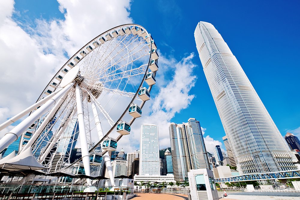 สถานที่ท่องเที่ยวฮ่องกง ชิงช้าสวรรค์ Hong Kong Observation Wheel