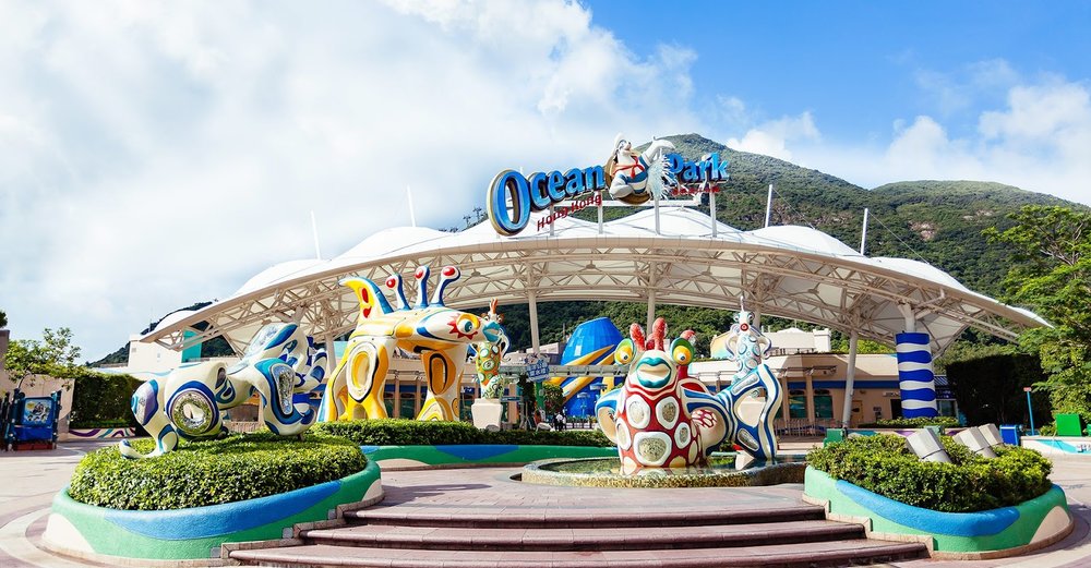 สถานที่ท่องเที่ยวฮ่องกง โอเชี่ยนพาร์ค ฮ่องกง (Ocean Park) Hong Kong