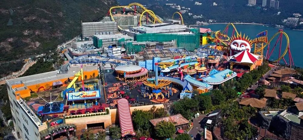 สถานที่เที่ยวในฮ่องกง โอเชี่ยนพาร์ค ฮ่องกง (Ocean Park) Hong Kong