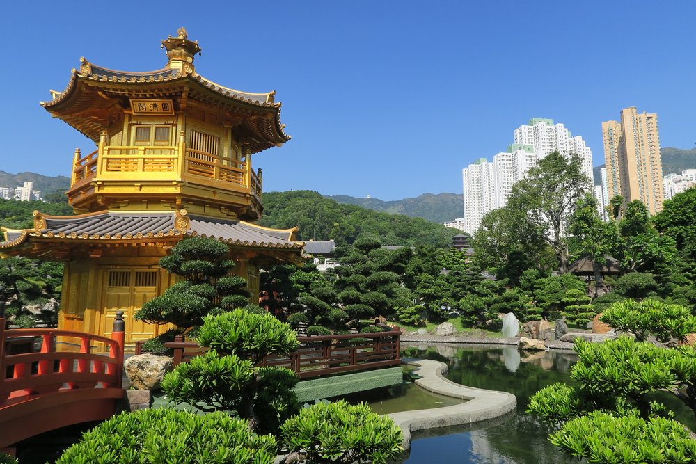 สถานที่ท่องเที่ยวฮ่องกง สวนหนานเหลียน (Nan Lian Garden) Hong Kong