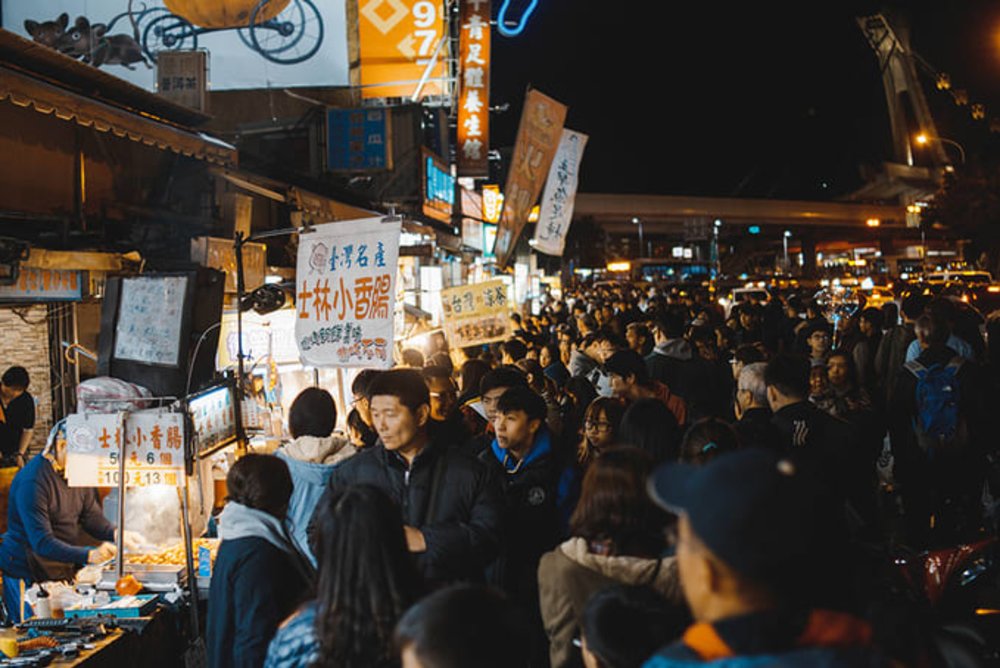 night markets in taipei