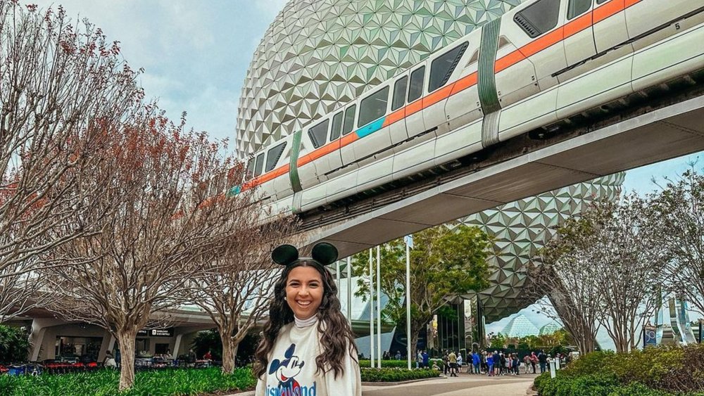 Explore the futuristic world of EPCOT. Credits to @onceuponanashley on Instagram