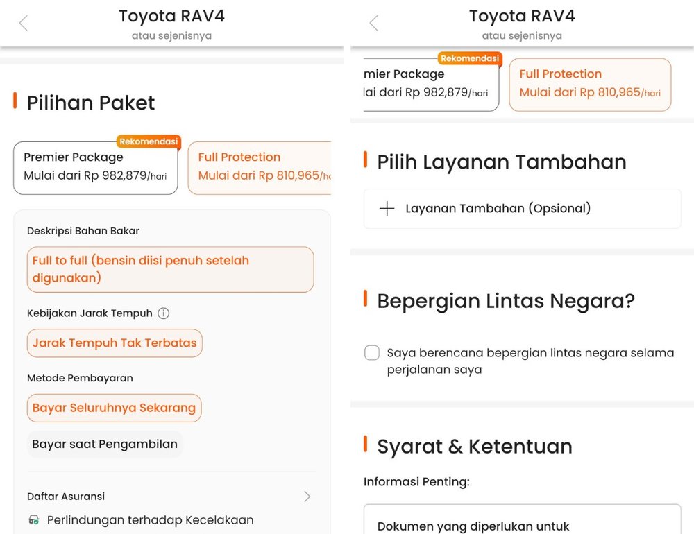 Car Rental Klook App 3 | ID