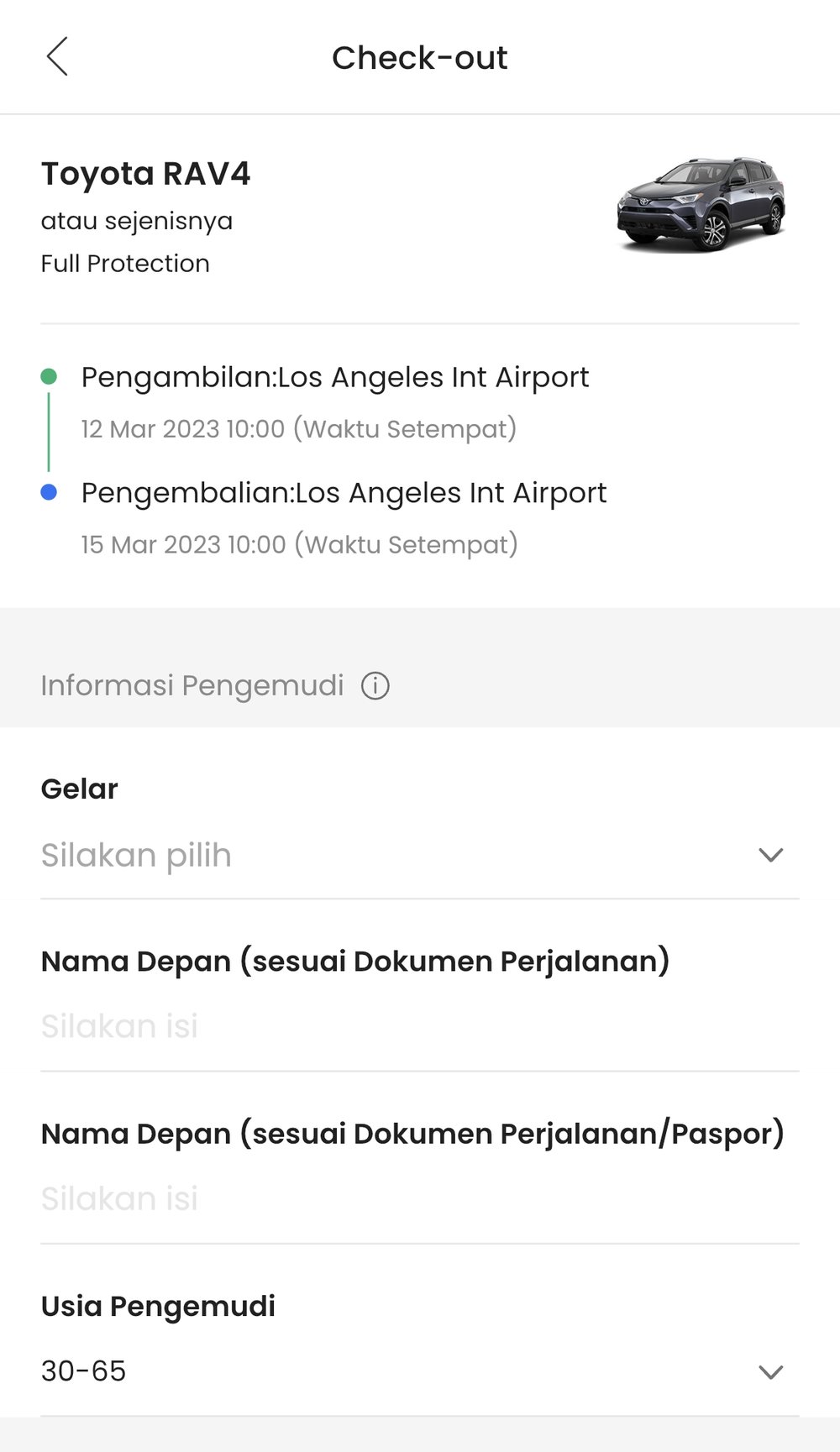 Car Rental Klook App 4 | ID