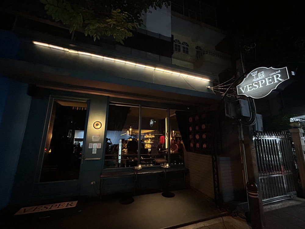 曼谷酒吧Vesper Cocktail Bar