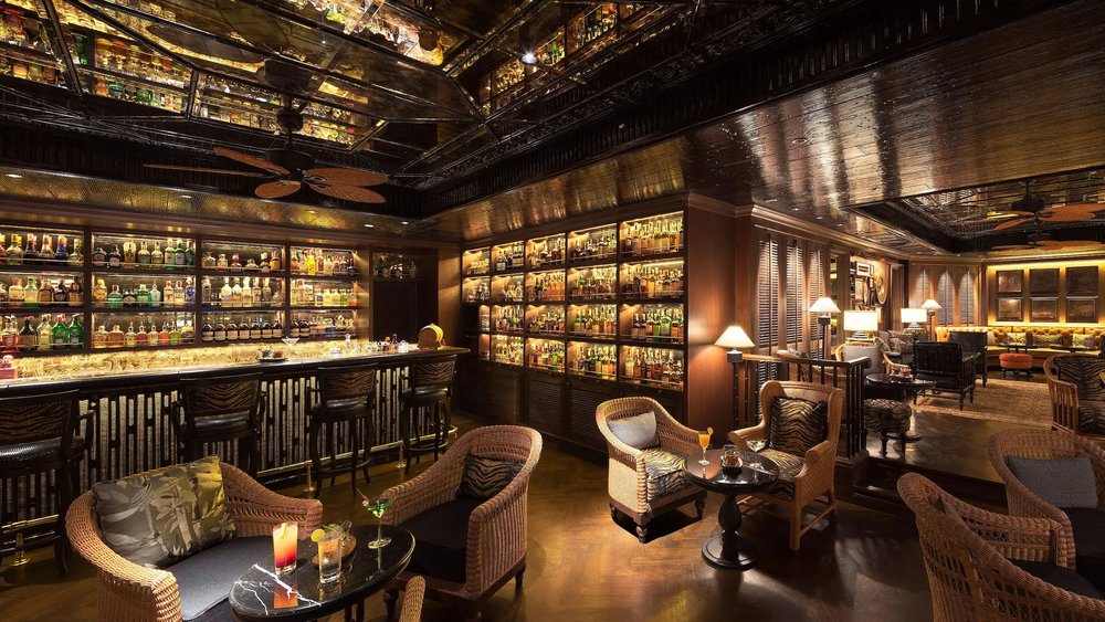 曼谷酒吧sky bar The Bamboo Bar