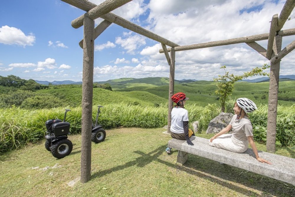 ปกิจกรรมปั่นจักรยานบนถนนที่ราบสูงอะคิโยะชิได 