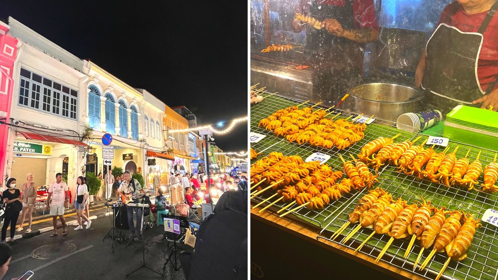 phuket sunday walking market