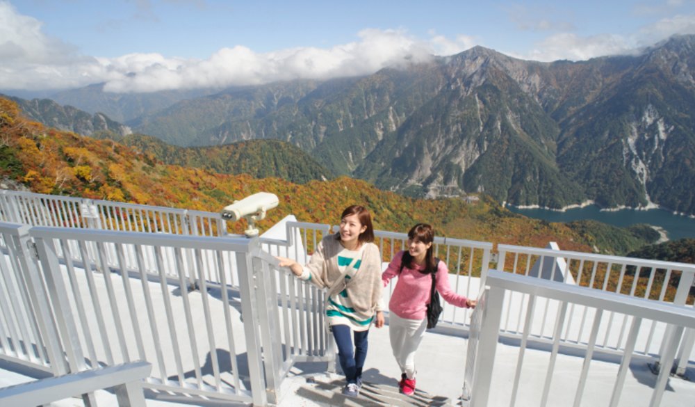 立山黑部開山 立山黑部景點 大觀峰