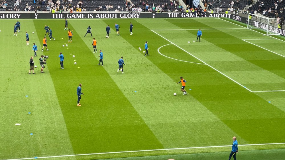 Tottenham game review warmup