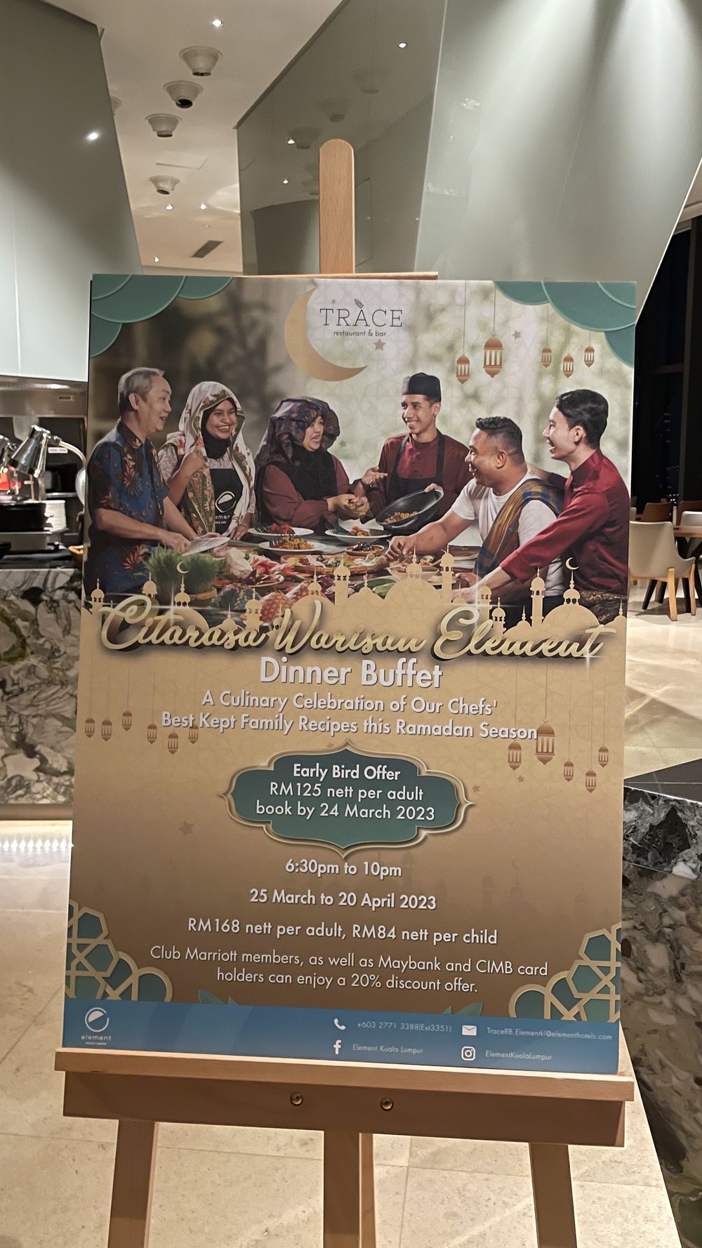 Ramadan Buffet @ Citarasa Warisan Element KL 2023