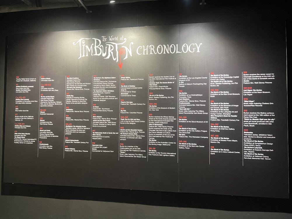 The World Of Tim Burton Exhibition KL (The Artist’s Studio)