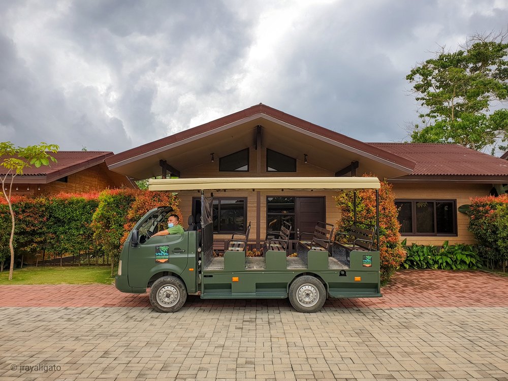 Car in front of the house