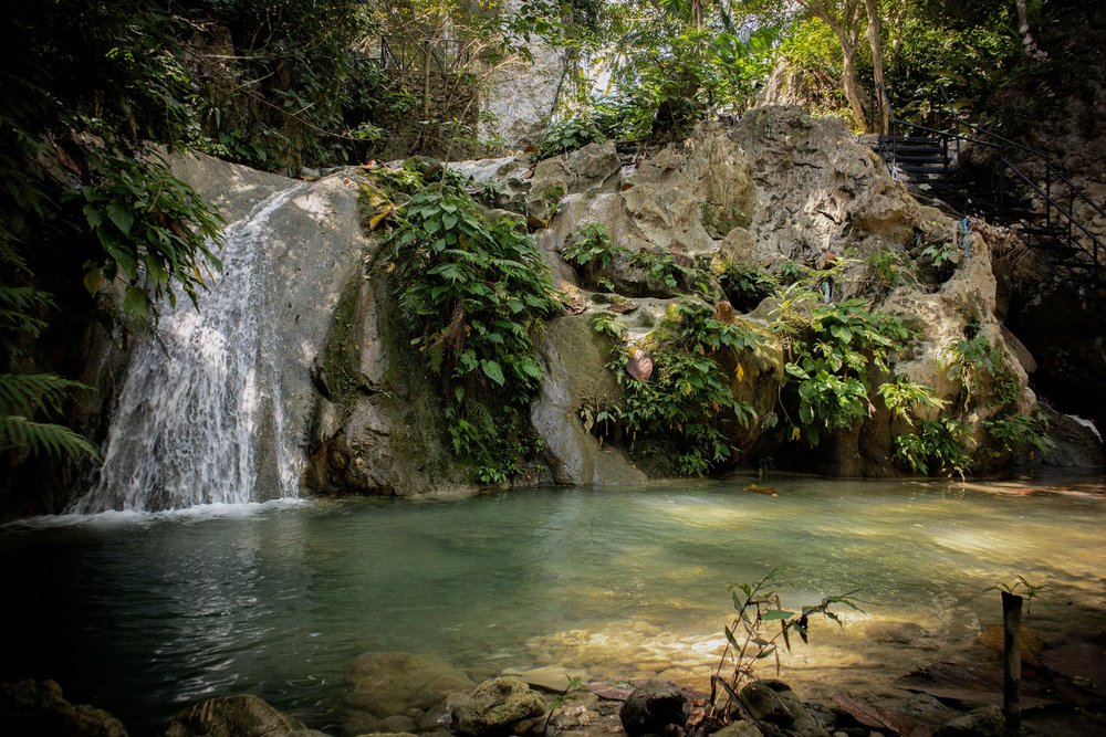 Mini falls in Cebu Safari