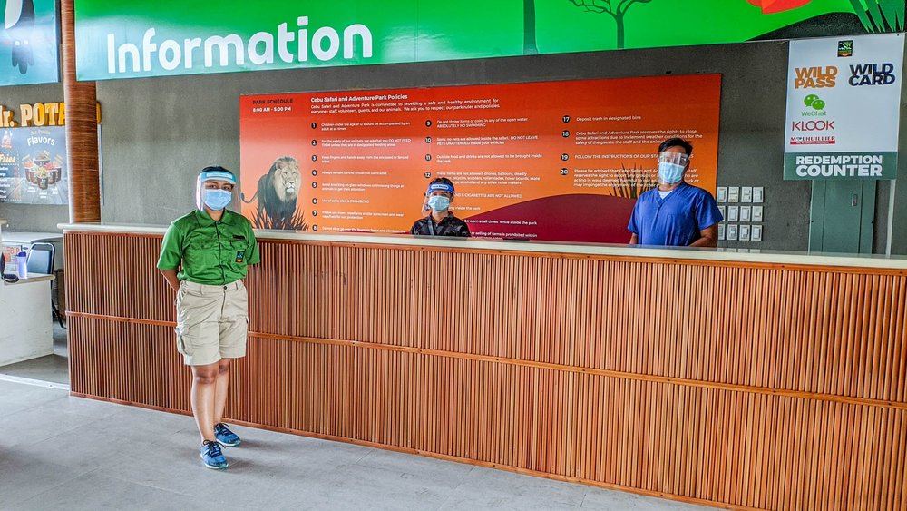 Information center in Cebu Safari