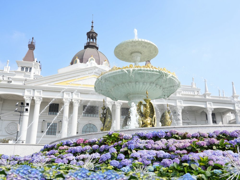 佐登妮絲城堡 繡球花