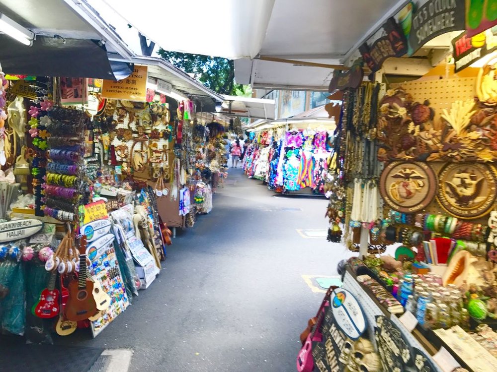 ホノルル市内のお土産屋さん