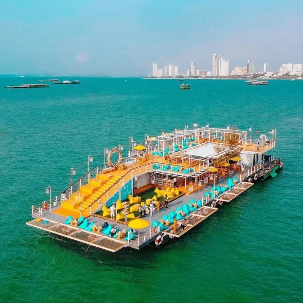 สถานที่ท่องเที่ยวในพัทยา ล่องแพตกหมึก | รูปภาพจาก Klook