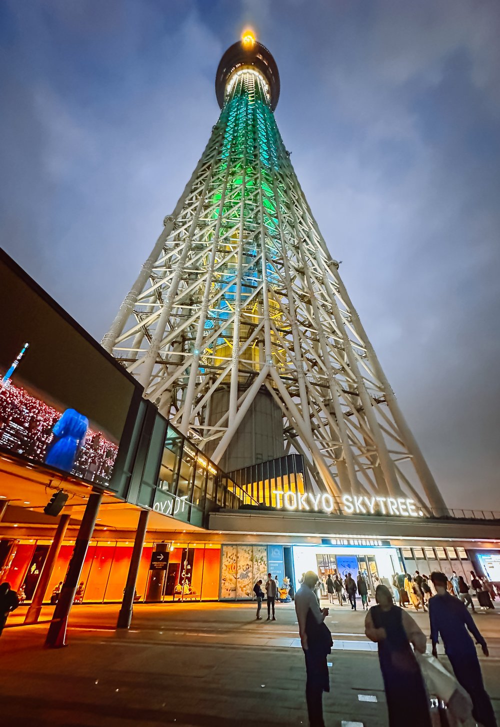 โตเกียวสกายทรี จุดชมวิวของโตเกียว